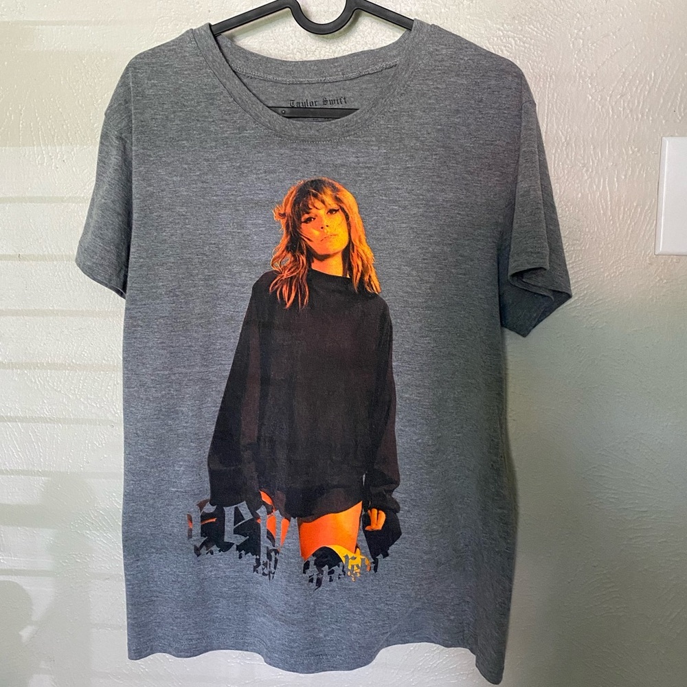 Gray Taylor Swift Rep Shirt